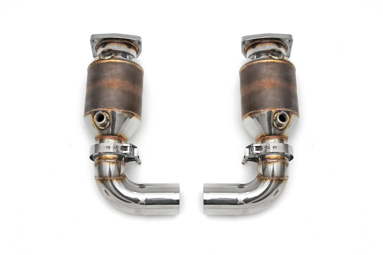 Fabspeed Porsche 997.2 GT2 RS HJS German Sport Catalytic Converters 2011 (FS.POR.9972GT2RS.SC)