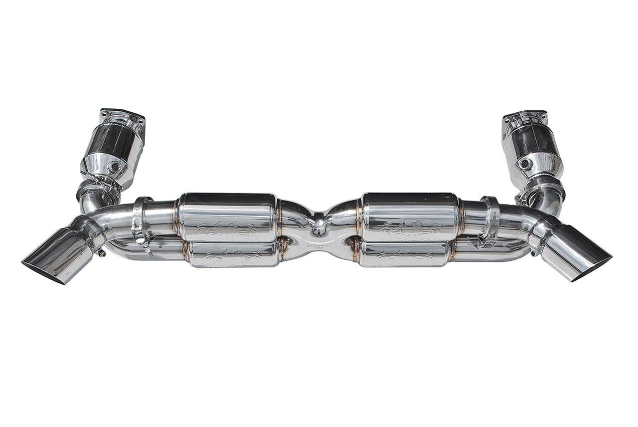 Fabspeed Porsche 997.2 GT2RS 70mm Supersport X-Pipe Exhaust System 2011 (FS.POR.9972GT2RS.SSX)