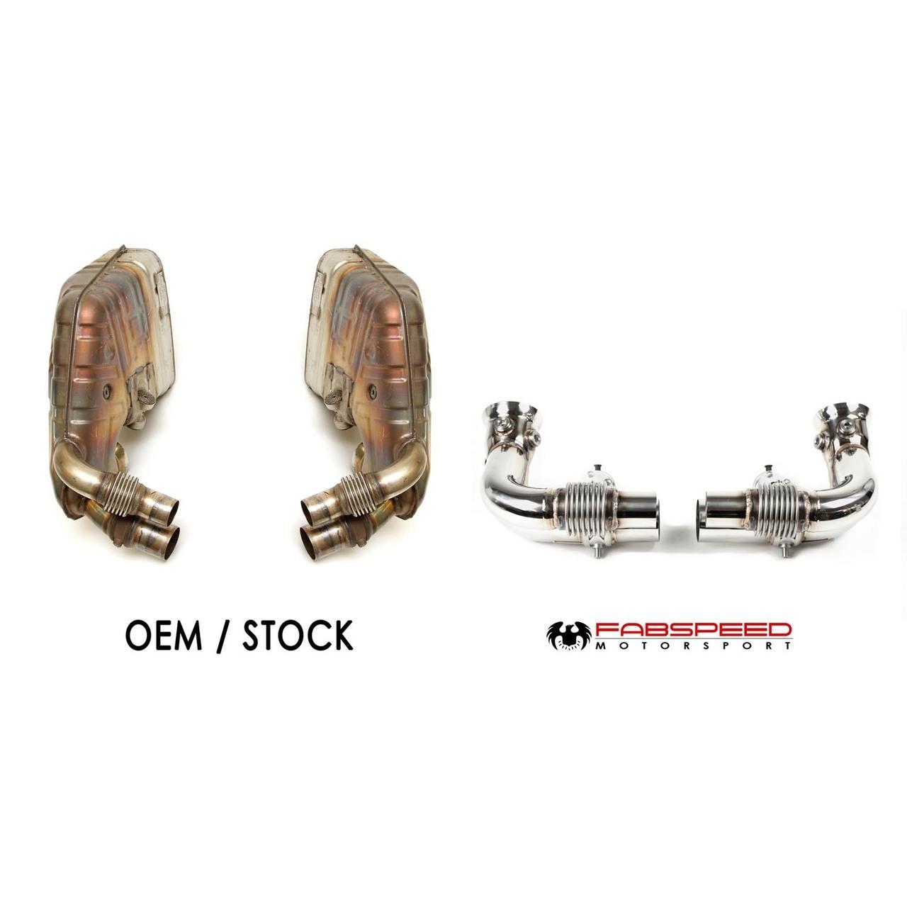 Fabspeed Porsche 997.2 GT3 / GT3 RS Long Tube Competition Race Header System 2010-2011 (FS.POR.9972GT3.LTRHS)