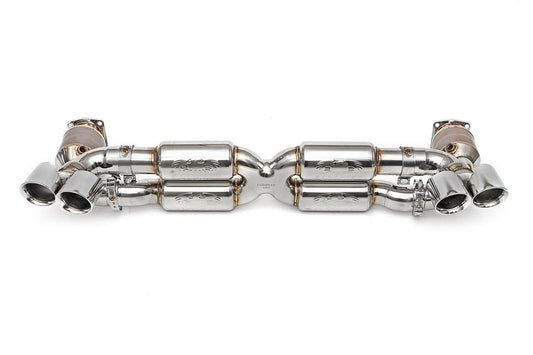 Fabspeed Porsche 997.2 Turbo / Turbo S Supersport X-Pipe Exhaust System 2010-2012 (FS.POR.9972T.SSXXX)