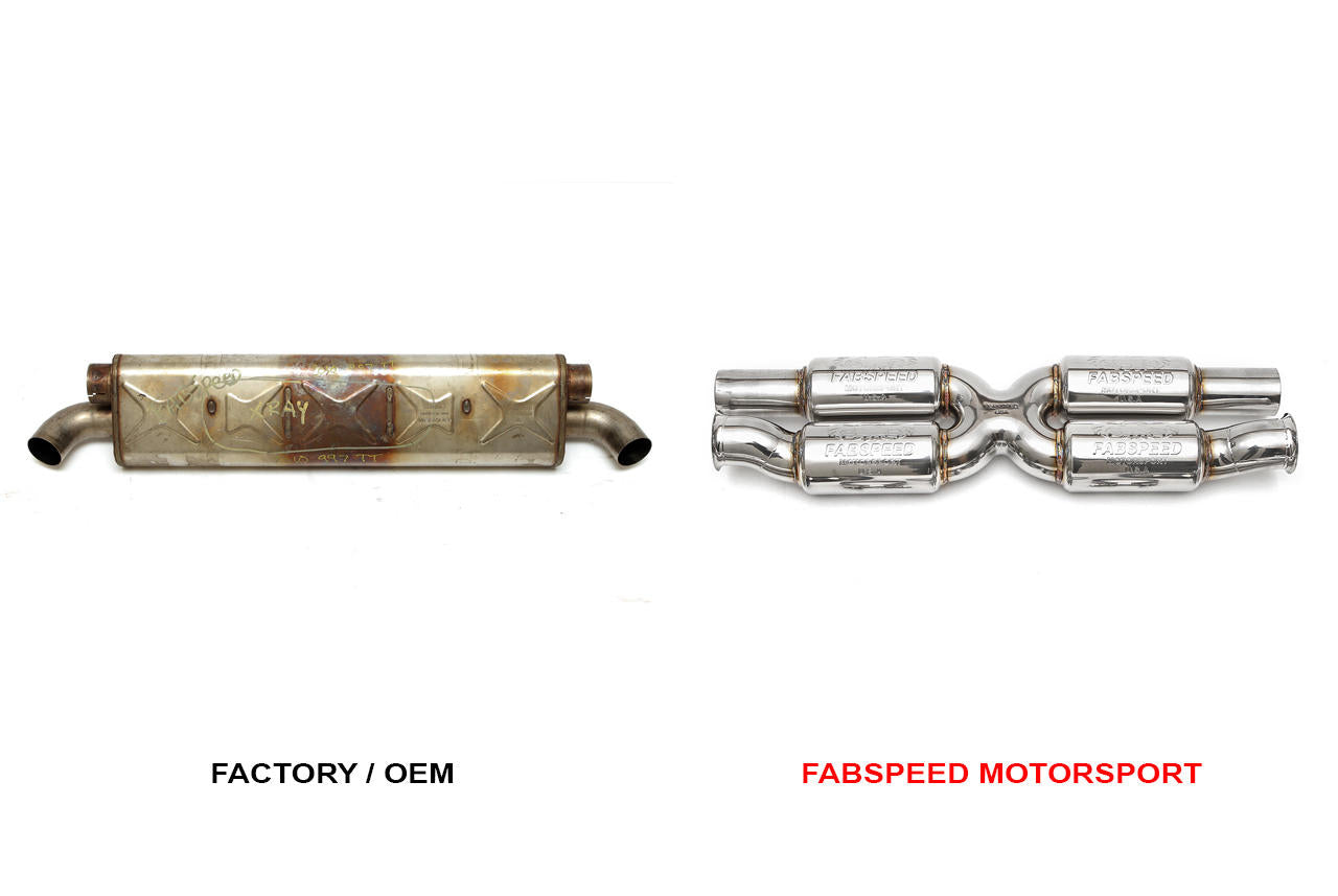 Fabspeed Porsche 997.2 Turbo / Turbo S Supersport X-Pipe X-Pipe Only 2010-2012 (FS.POR.9972T.XP)
