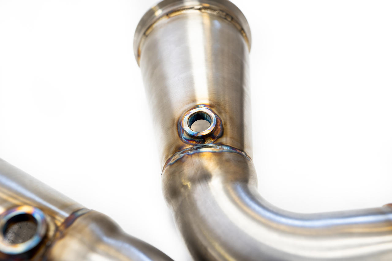 Fabspeed Porsche Cayenne GTS/Turbo link comp. Pipes 2019 Onwards (FS.POR.E3T.CB)
