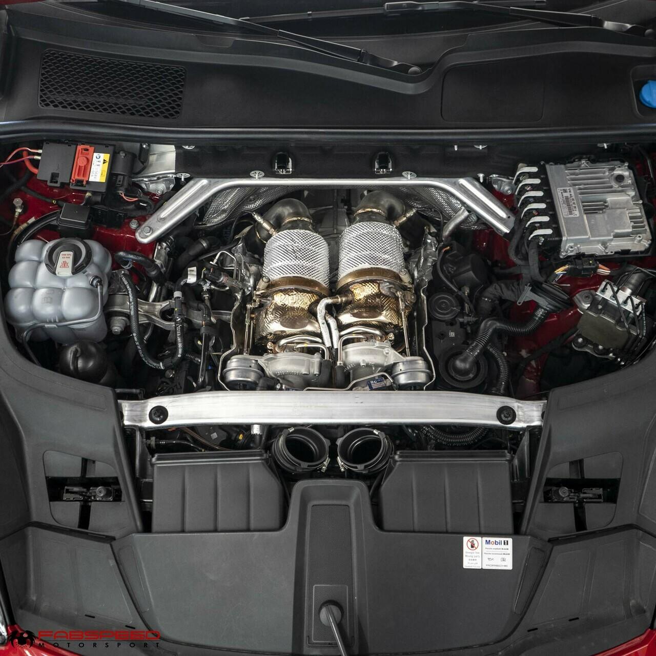 Fabspeed Porsche Cayenne S/GTS/Turbo Sport Catalytic Converters 2019 Onwards (FS.POR.E3T.SC)