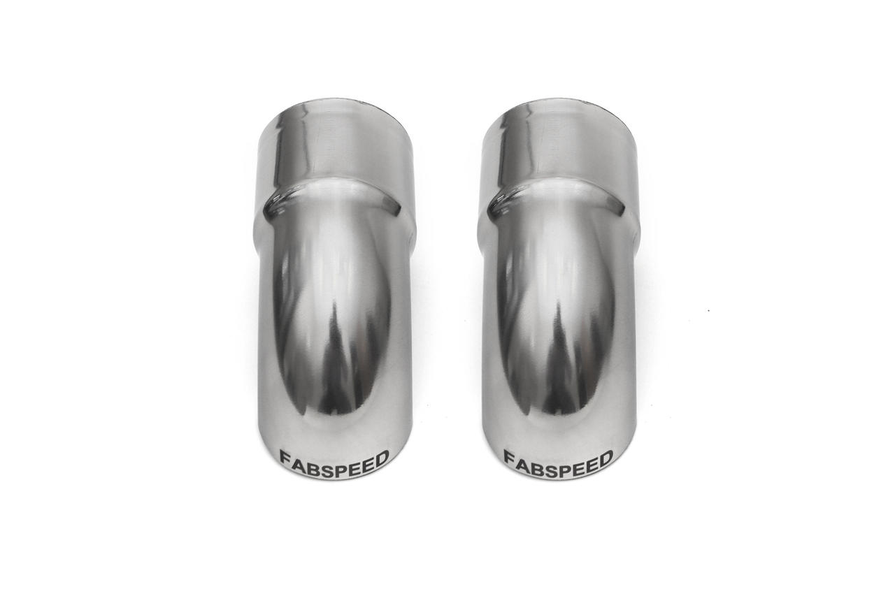 Fabspeed Porsche Competition Slip-On Turndown Tips 2.50"/63.5mm ID - Fabspeed Exhausts Only (FS.TDT.635)