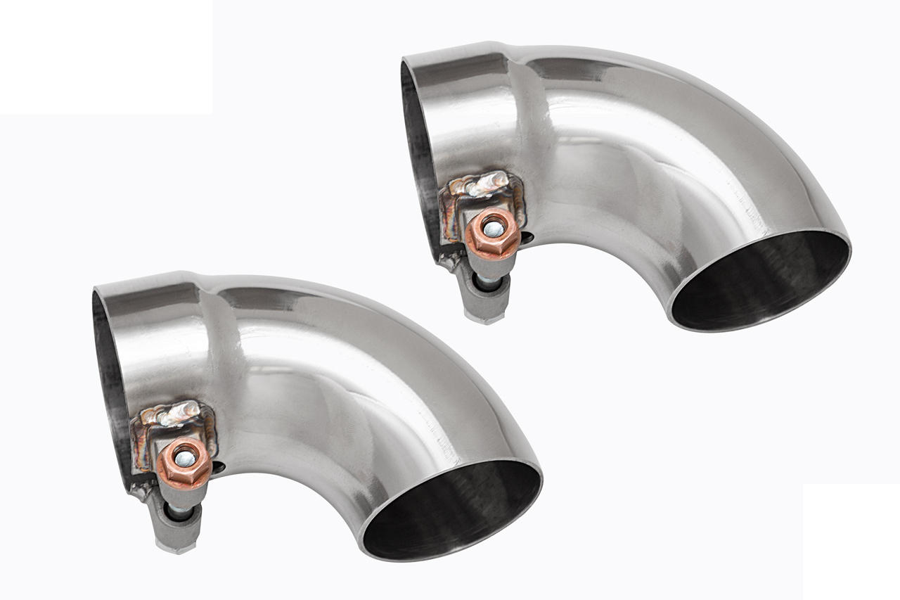 Fabspeed Porsche Competition Slip-On Turndown Tips 2.50"/63.5mm ID - Fabspeed Exhausts Only (FS.TDT.635)