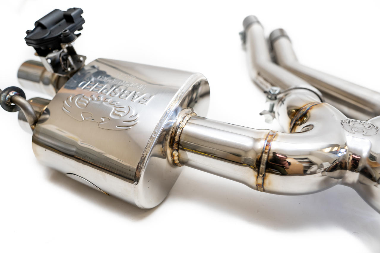 Fabspeed Porsche E3 Cayenne S 2.9L Turbo Valvetronic Exhaust System (FS.POR.E3S.VESX)