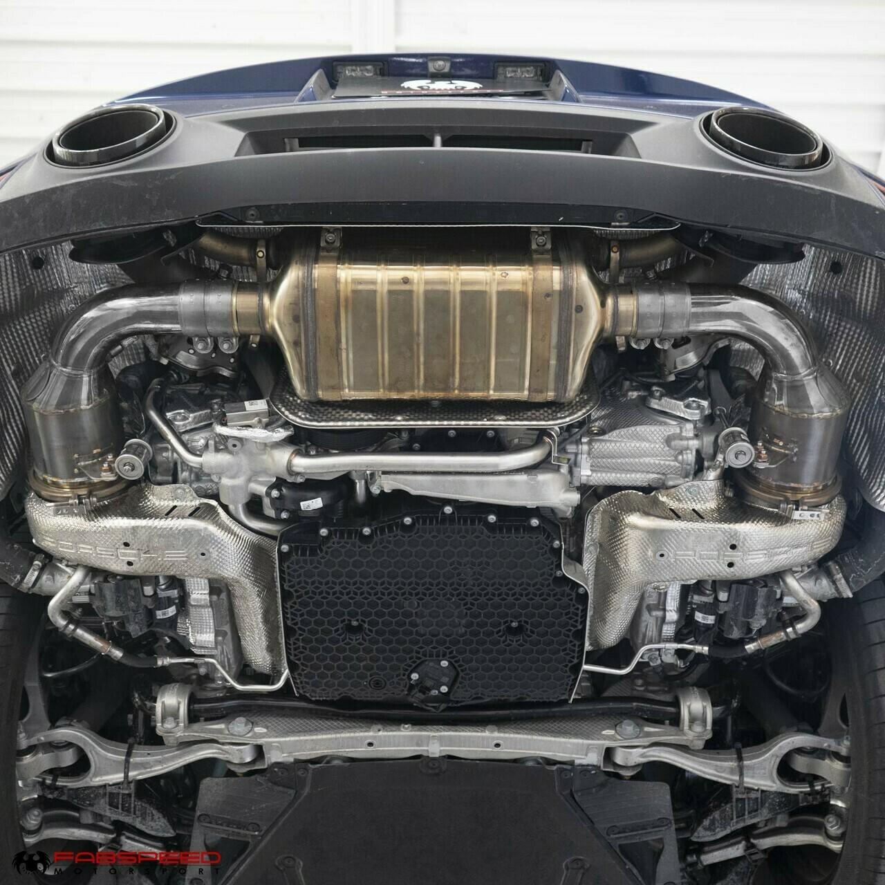 Fabspeed Porsche 992 Twin Turbo Sport Performance Package 2021 Onwards (FS.POR.992T.SPKG)