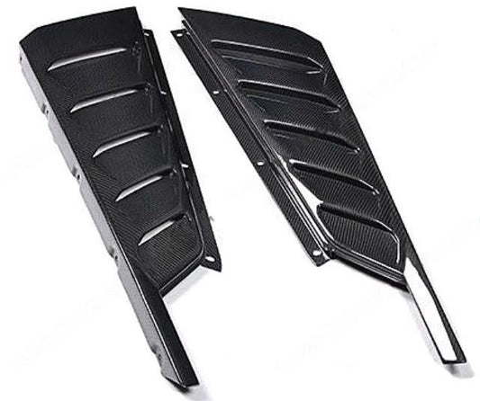 Fabspeed Carbon Fiber Rear Window Louvers - Lamborghini Huracan LP610 Coupe (FS-CF-LAM-HURWL)