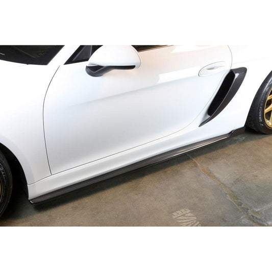 APR Porsche 981 Cayman GT4 Side Rocker Extensions/ Side Skirt 2015-2016