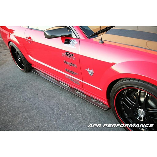 APR Ford Mustang S197 Side Rocker Extensions/ Side Skirt 2005-2009