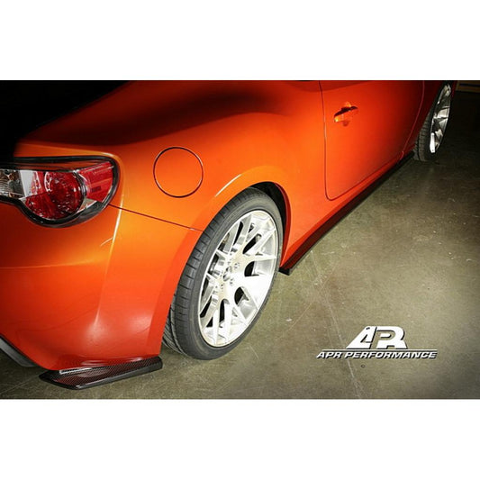 APR Toyota GT86/ Subaru BRZ Rear Bumper Skirts 2013-2016