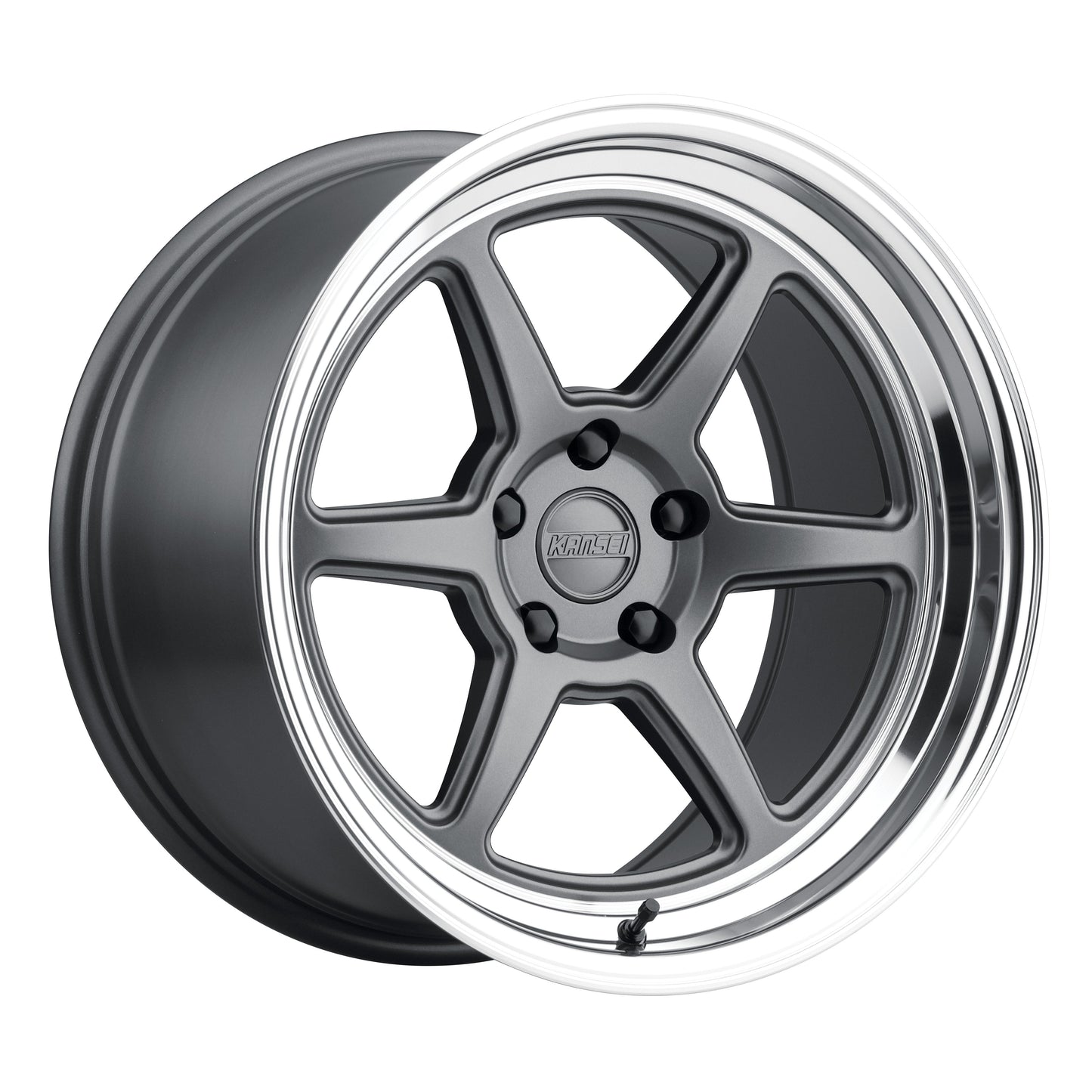 Kansei Wheels K14G-Roku Gloss Gunmetal