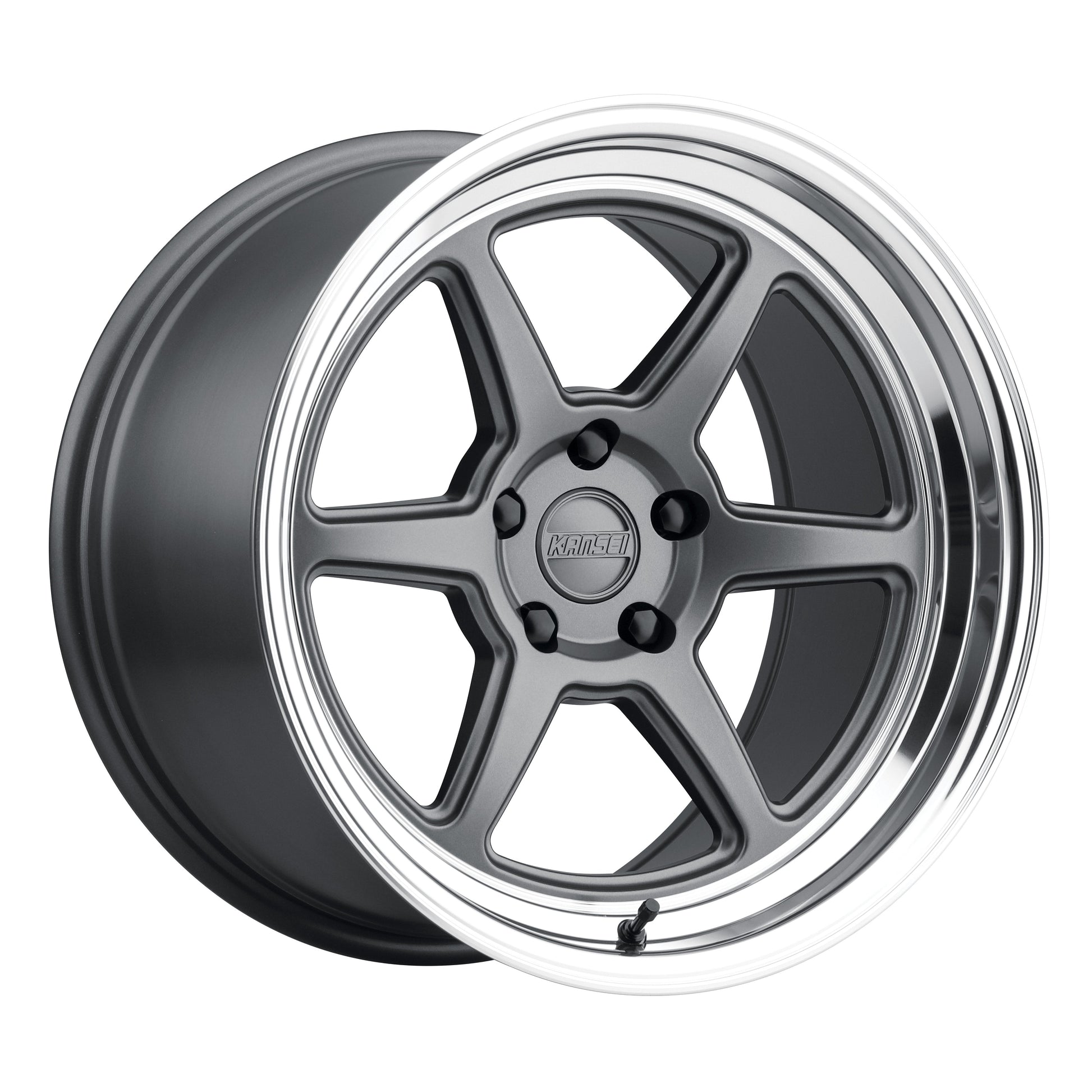 Kansei Wheels K14G-Roku Gloss Gunmetal