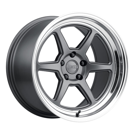 Kansei Wheels K14G-Roku Gloss Gunmetal