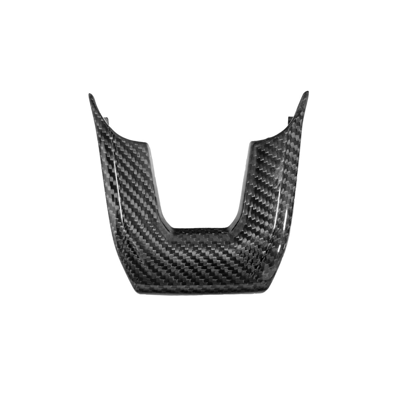 Fabspeed Carbon Fiber Steering Wheel Bottom Trim - Lamborghini Urus (FS-CF-LAM-URSWT)