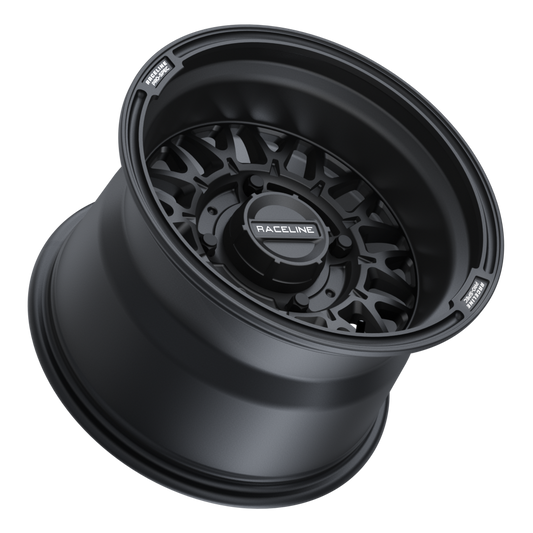 Raceline Wheel (A13B-Omega) Satin Black Finish