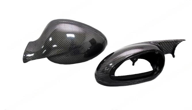 Fabspeed Carbon Fiber Mirror Housings - Porsche Models 981/718 Boxster/Cayman and 991 (FS-CF-POR-OMHL)