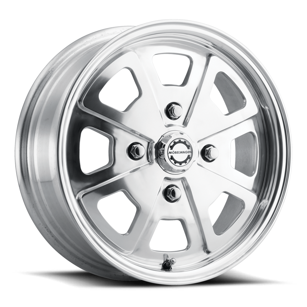 Mobelwagen Wheel (MW-730P-Schnell) Polished Finish