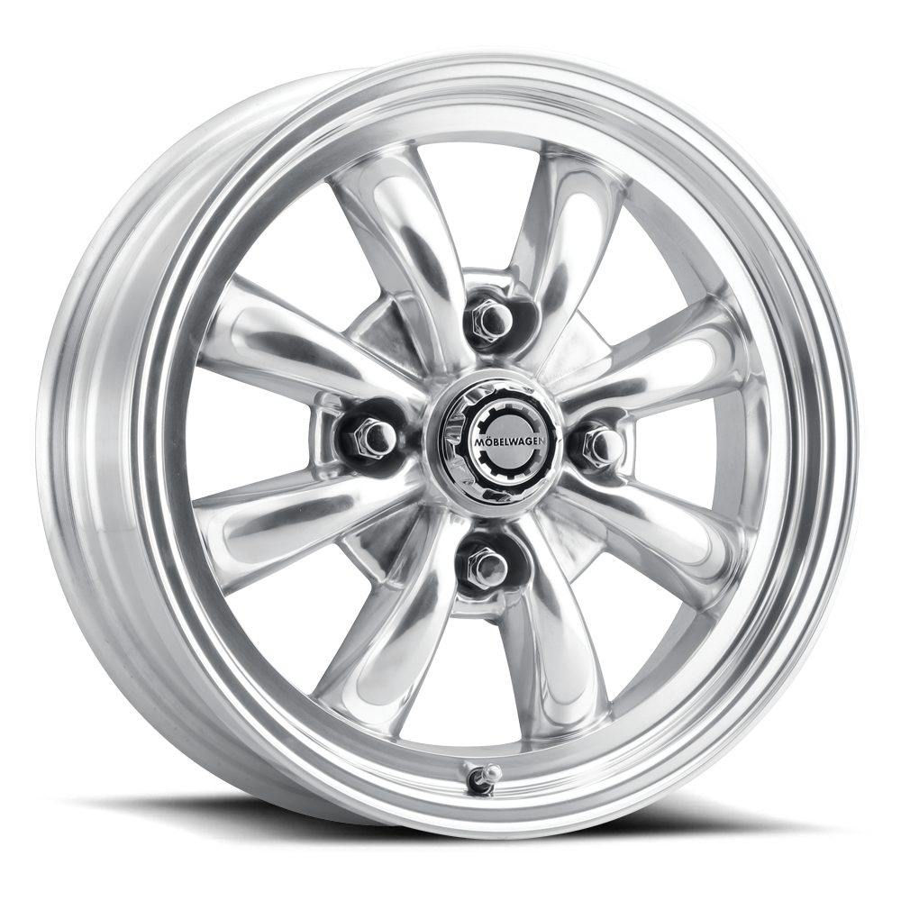 Mobelwagen Wheel (MW-731P-Blitz) Polished Finish