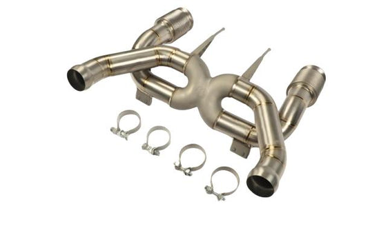 Fabspeed Ferrari 488 / Pista Supreme Titanium X-Pipe Exhaust (FS.FER.488.TI)