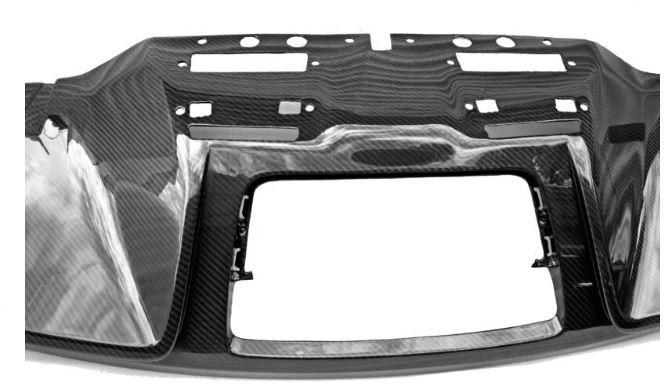 Fabspeed Carbon Fiber Rear Diffuser OEM Style - Audi R8 V8 & V10 2014-2015 (FS-CF-AUD-R08RD)