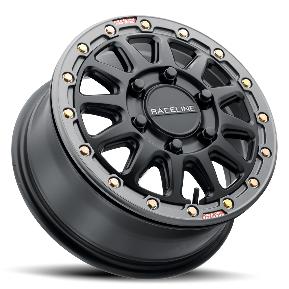 Raceline Wheel (A14BG-Alpha) Satin Black / Gunmetal  Finish