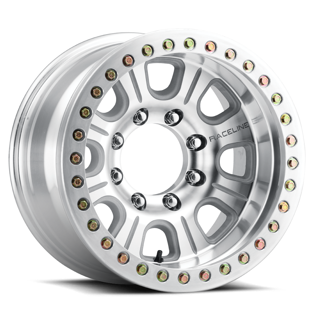 Raceline Wheel (RT233-MonsterBMF) Machined Finish