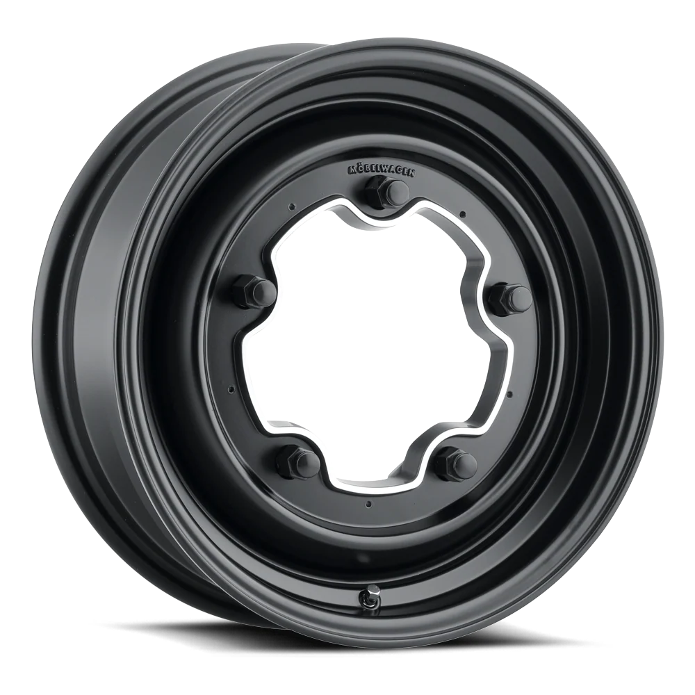 Mobelwagen Wheel (MW-620B-Smoothie) Black Finish