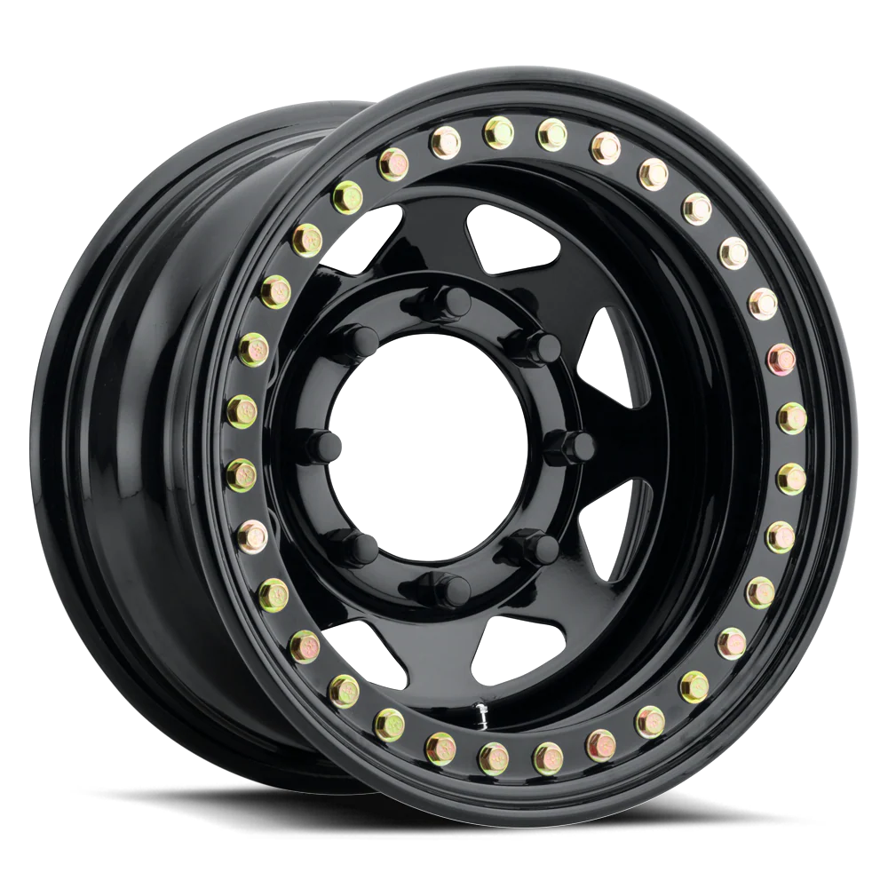 Raceline Wheel (RT80-Rock 8 Spoke) Black Finish