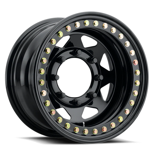 Raceline Wheel (RT80-Rock 8 Spoke) Black Finish