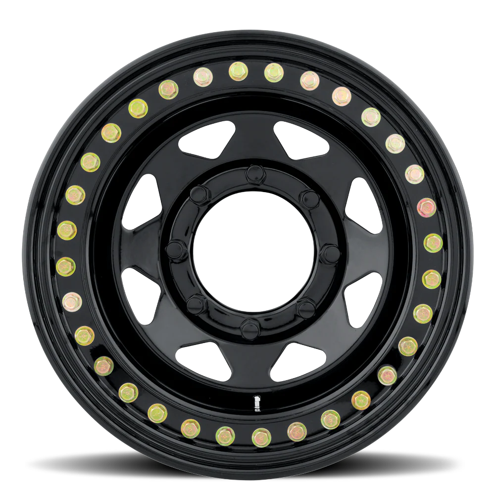Raceline Wheel (RT80-Rock 8 Spoke) Black Finish