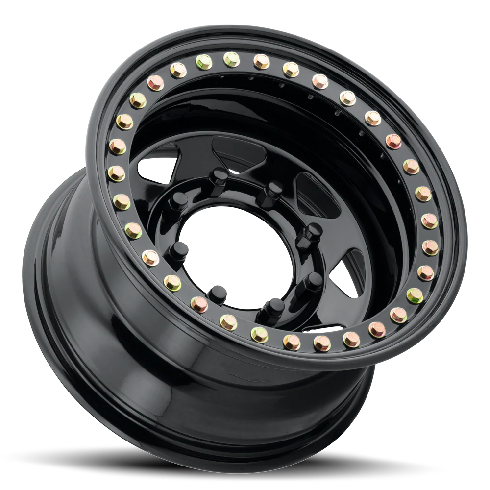 Raceline Wheel (RT80-Rock 8 Spoke) Black Finish