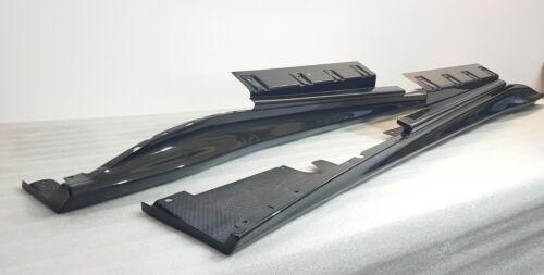 Fabspeed Carbon Fiber Right and Left OEM Side Skirts - Ferrari F12 Berlinetta (FS-CF-FER-F12SS)