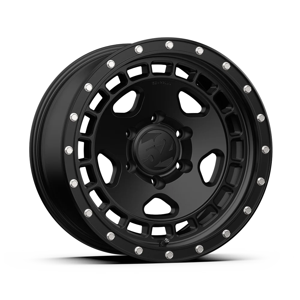 Fifteen52 Wheel (HD Truck-Turbomac HD) Asphalt Black/Satin Black/Steel Hardware