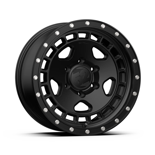 Fifteen52 Wheel (HD Truck-Turbomac HD) Asphalt Black/Satin Black/Steel Hardware