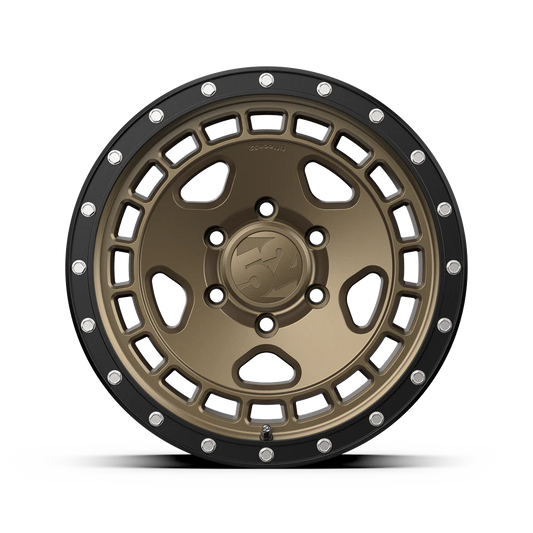 Fifteen52 Wheel (HD Truck-Turbomac HD) Block Bronze/Matte Bronze/Satin Black Ring/Steel Hardware