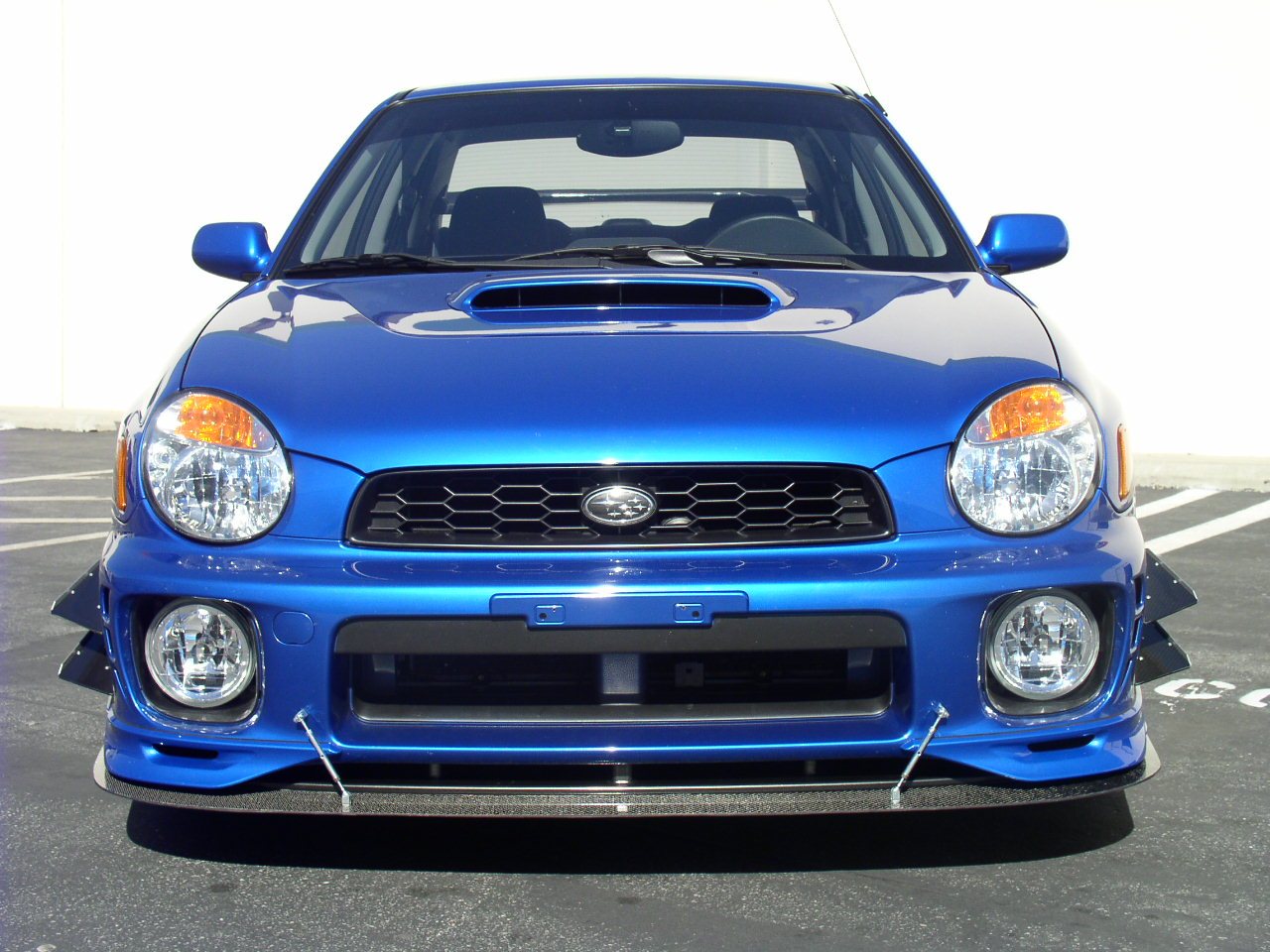 APR Subaru Impreza WRX Front Bumper Canard Set 2002-2003