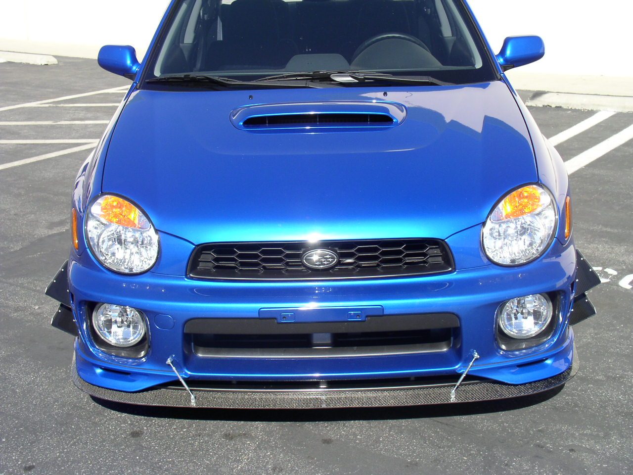 APR Subaru Impreza WRX Front Bumper Canard Set 2002-2003