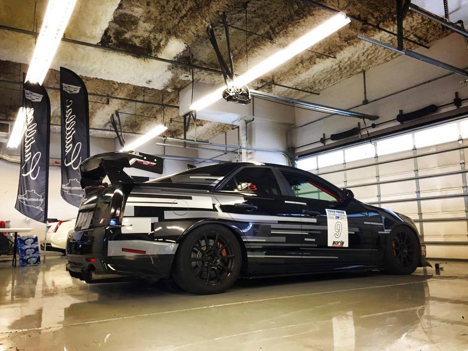 APR Cadillac CTS-V Saloon GTC-500 Adjustable Wing 2008-2015