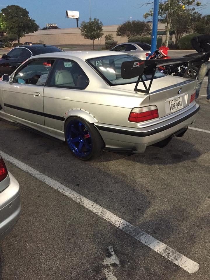APR BMW E36 3-Series / M3 GTC-300 Adjustable Wing 1990-2000