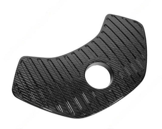 Fabspeed Carbon Fiber Coolant Tank Cover Panel With Ribbed Finish - McLaren (FS-CF-MCL-CTCR-12C)