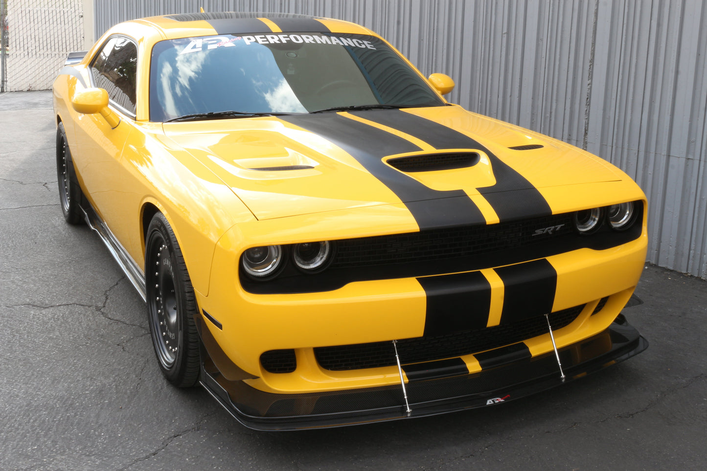 APR Dodge Challenger Hellcat Front Wind Splitter 2015-2023 (APR Lip)