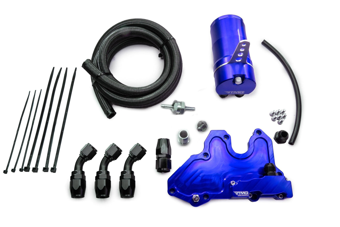 RTMG VAG 1.8 / 2.0 TSI EA888.3 - Oil Catch Can Kit - Audi A3 / S3 / TT / TTS / Golf / Polo / Ibiza 6P / Leon / CUPRA
