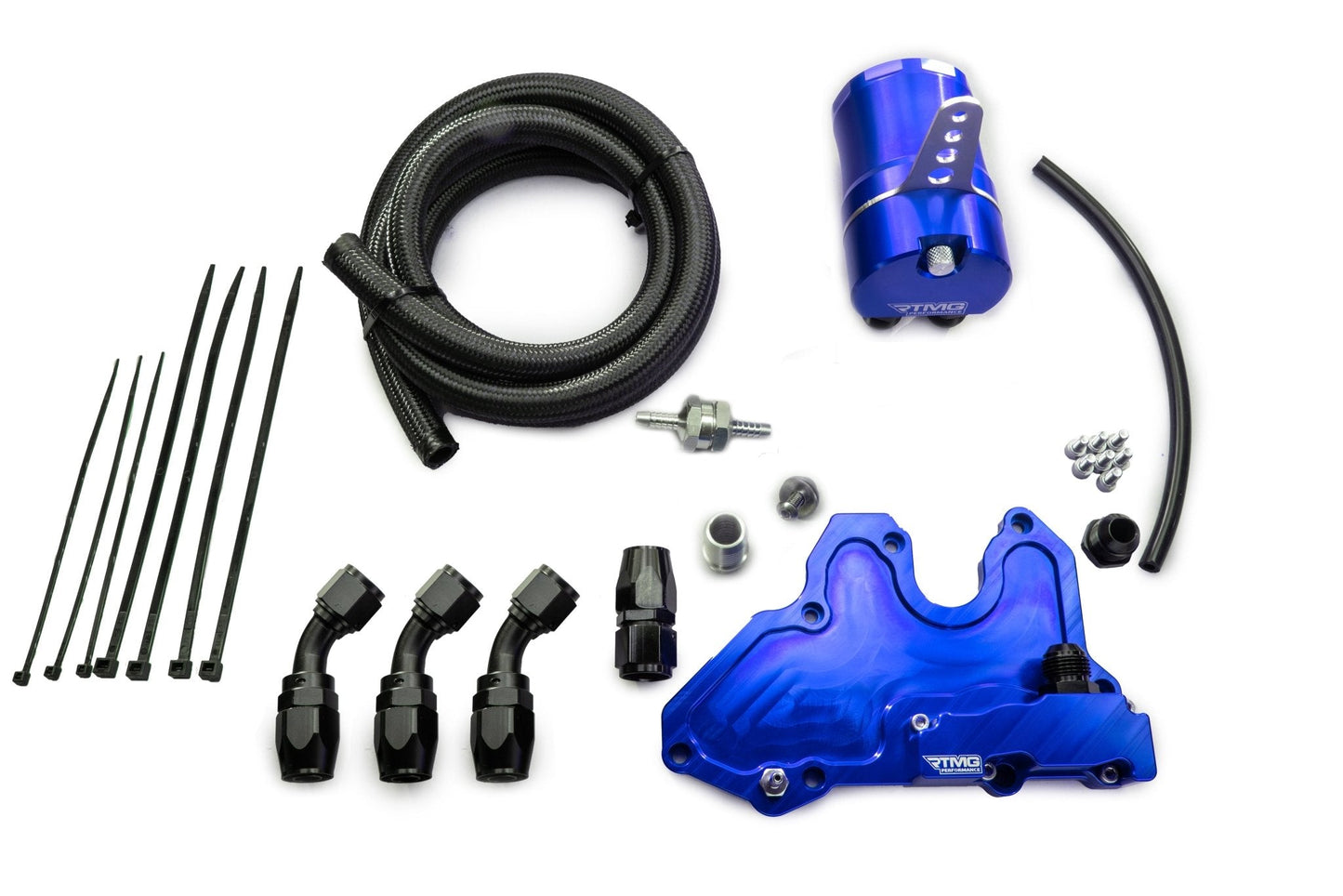 RTMG VAG 1.8 / 2.0 TSI EA888.3 - Oil Catch Can Kit - Audi A3 / S3 / TT / TTS / Golf / Polo / Ibiza 6P / Leon / CUPRA