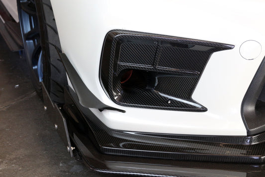 APR Subaru WRX STI Carbon Fiber Front Bumper Bottom Canards 2018-2021