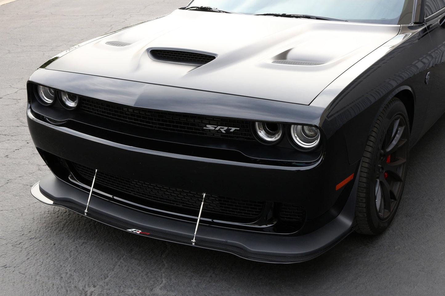 APR Dodge Challenger Hellcat Front Wind Splitter 2015-2023