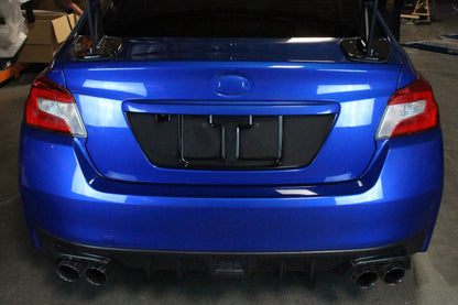APR Subaru WRX/ STI Saloon Carbon Fiber License Plate Frame 2015-2021