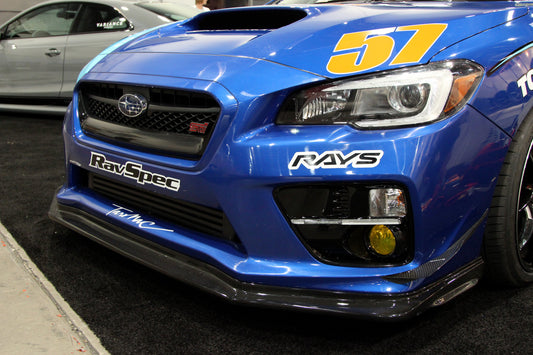 APR Subaru WRX STI Carbon Fiber Front Bumper Bottom Canards 2015-2017