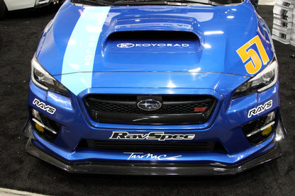 APR Subaru WRX STI Carbon Fiber Front Bumper Bottom Canards 2015-2017