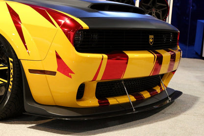 APR Dodge Challenger Demon/ Hellcat Widebody Front Wind Splitter 2018-2023